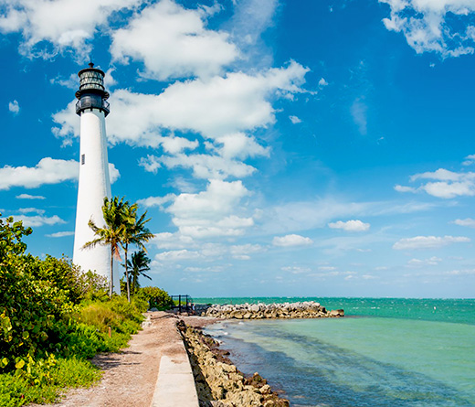 Lighthouse at Key Biscayne, Miami
